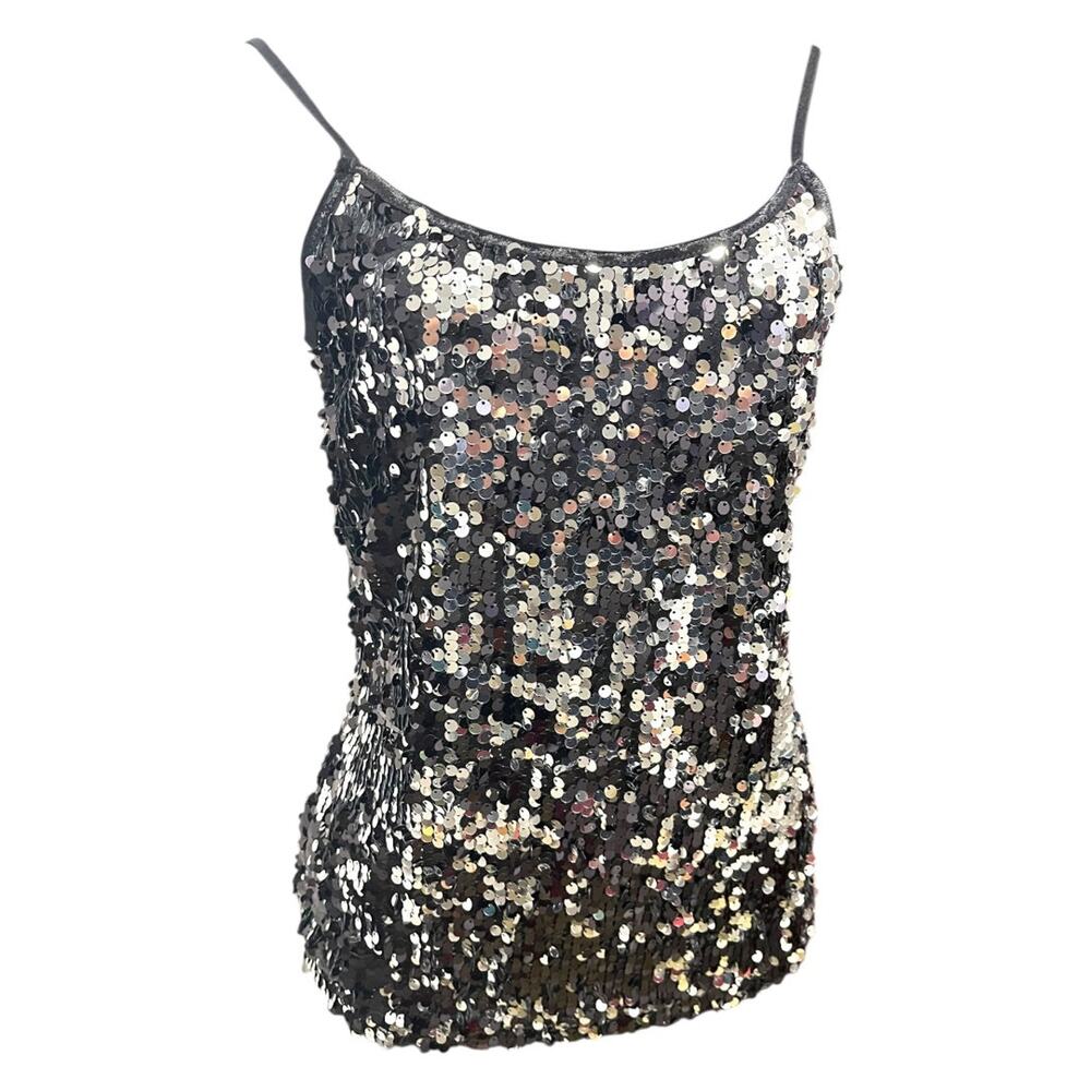 Medium Ambiance Womens Sequin Adjustable Strap Ca… - image 3